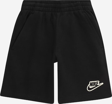 Nike Sportswear Normální Kalhoty – černá: přední strana