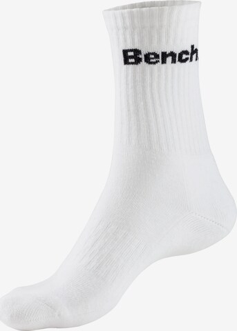 BENCH Athletic Socks in White