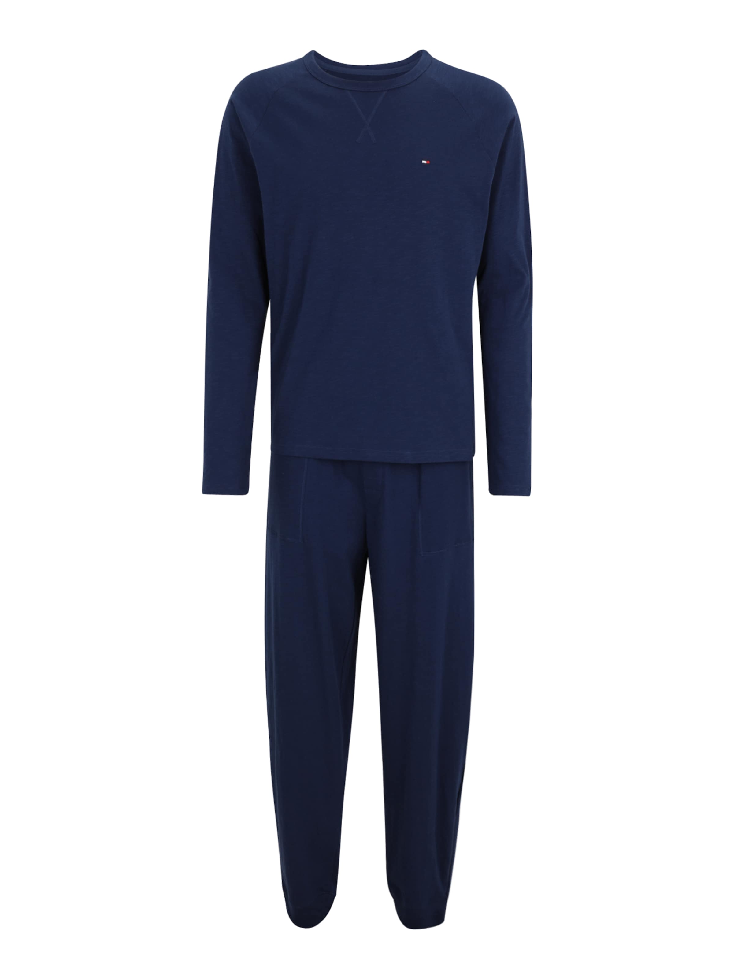 Pigiama lungo di Tommy Hilfiger Underwear in blu: frontale