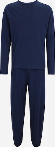 Tommy Hilfiger Underwear Pyjama lang in Blauw: voorkant