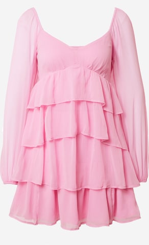 Abercrombie & Fitch Φόρεμα σε ροζ: μπροστά