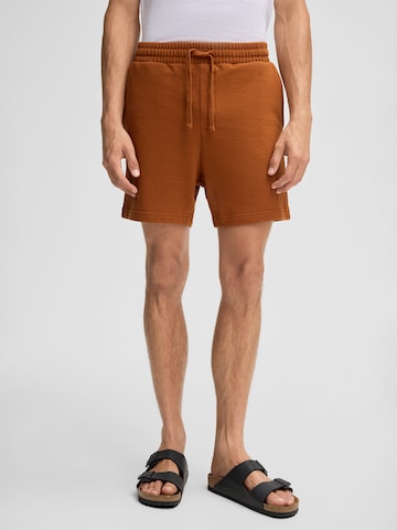 STRELLSON Regular Shorts 'Soma' in Braun: Vorderseite