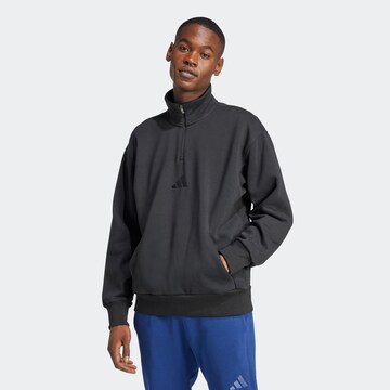 ADIDAS SPORTSWEAR Athletic Sweatshirt in Black: front