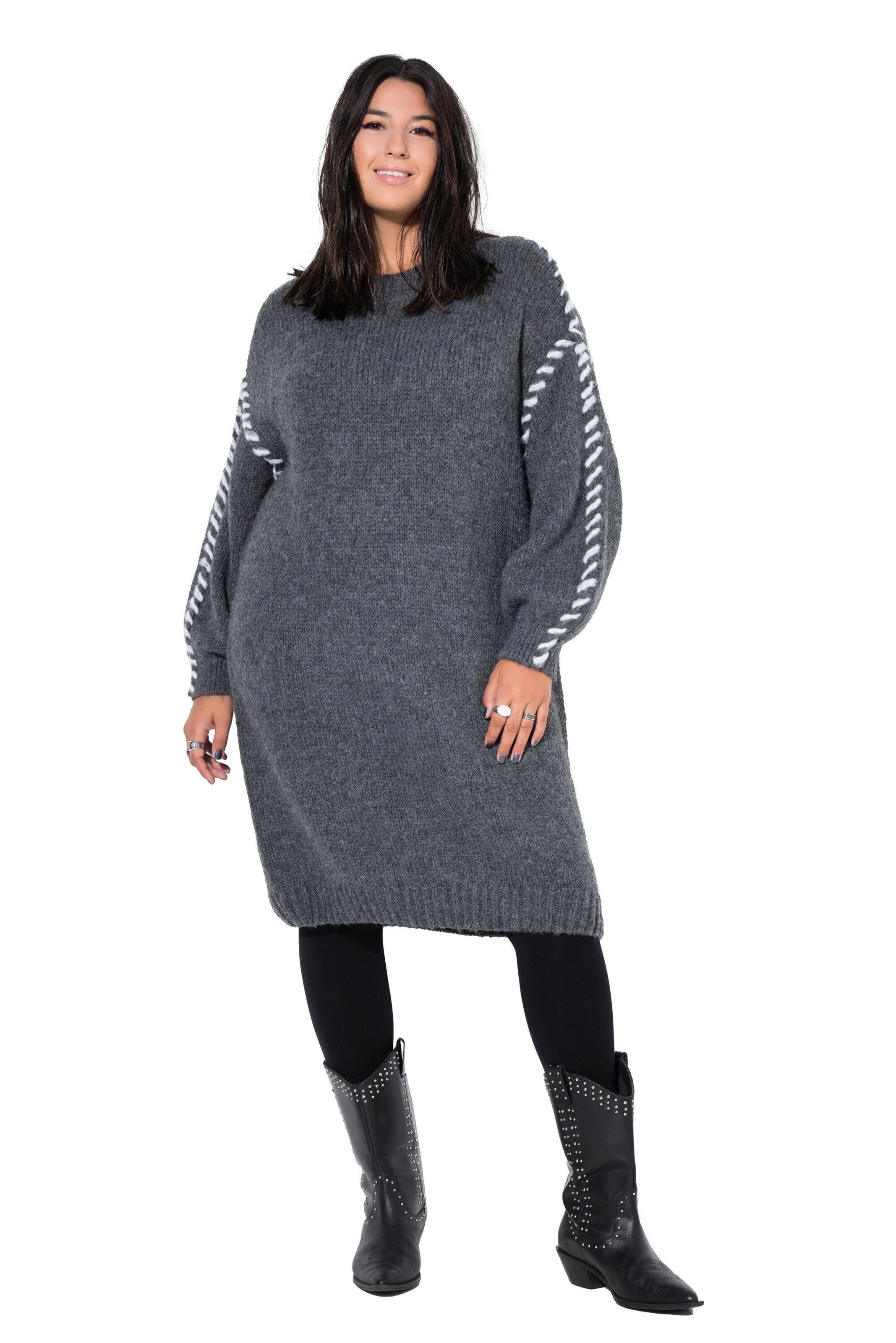Studio Untold Knitted dress in Grey