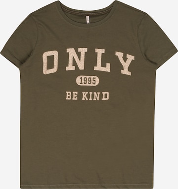 KIDS ONLY Shirt 'Wendy' in Green: front