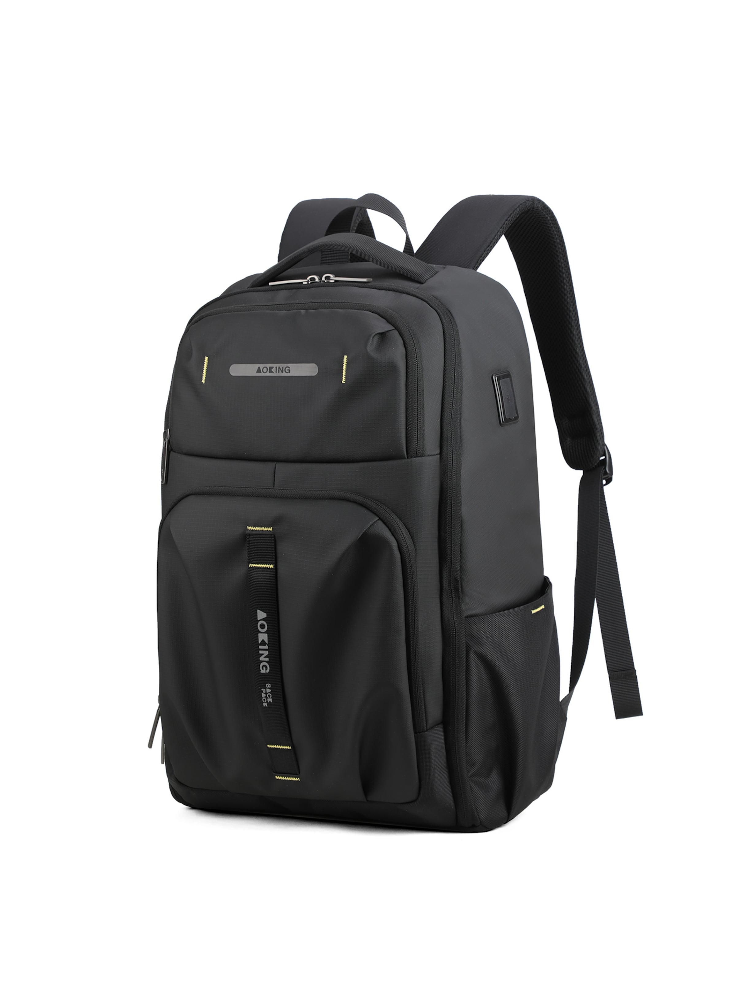Aoking Backpack in Black: front
