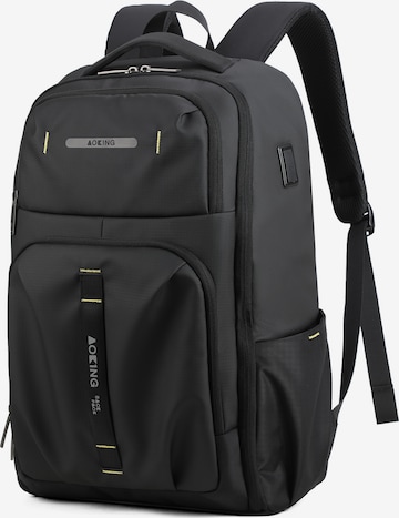 Aoking Backpack in Black: front