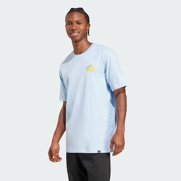 ADIDAS SPORTSWEAR Performance shirt 'Food Grilled Cheese' in Blue