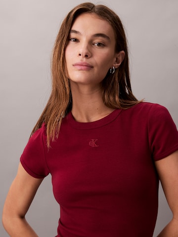 sarkans Calvin Klein Jeans Kleita