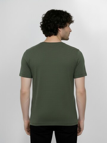 T-Shirt ' Basic Spice ' GREENBOMB en vert