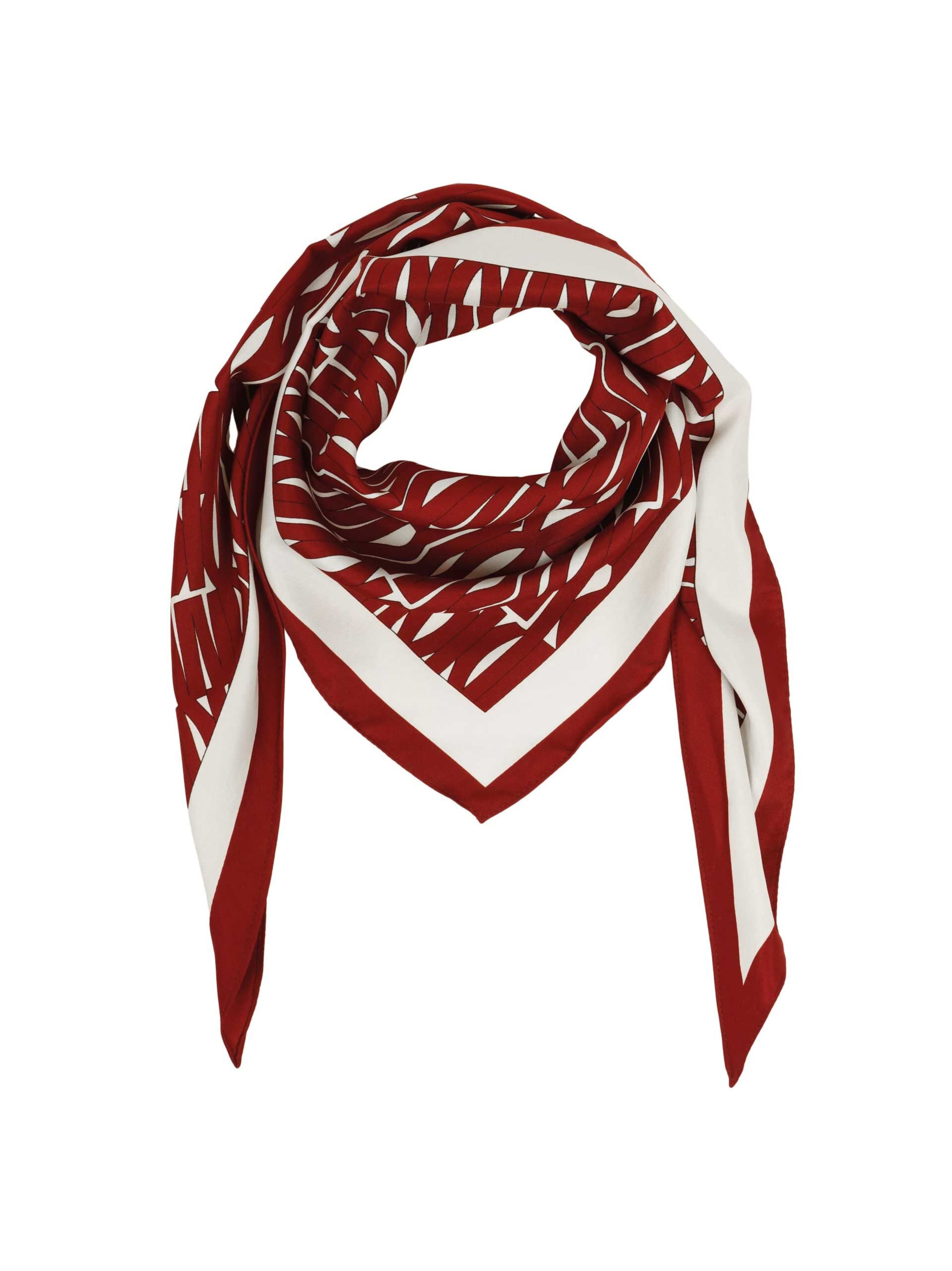 SAMAYA Tuch 'Sumi' in Rot: Vorderseite