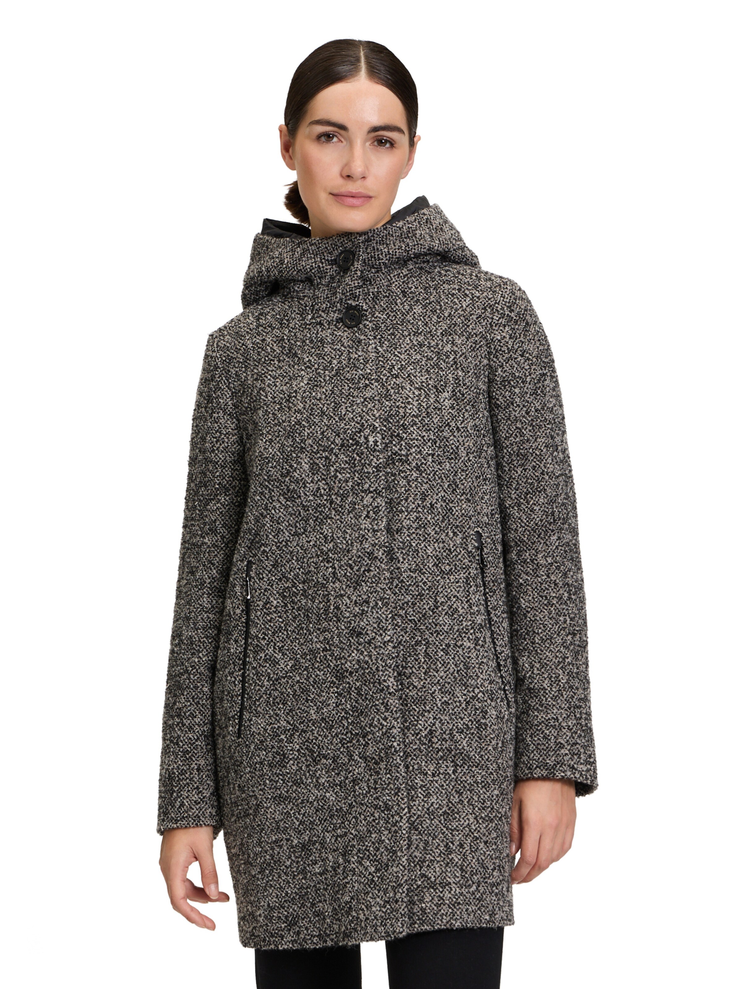 GIL BRET Winter coat in Grey: front