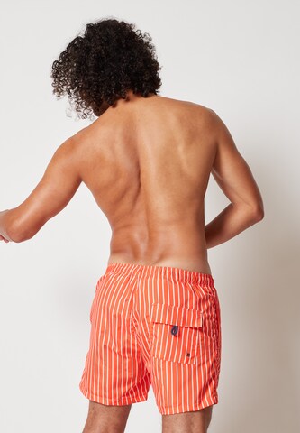 Skiny Badeshorts in Orange