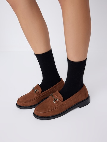 Trendyol Slip-ons in Brown