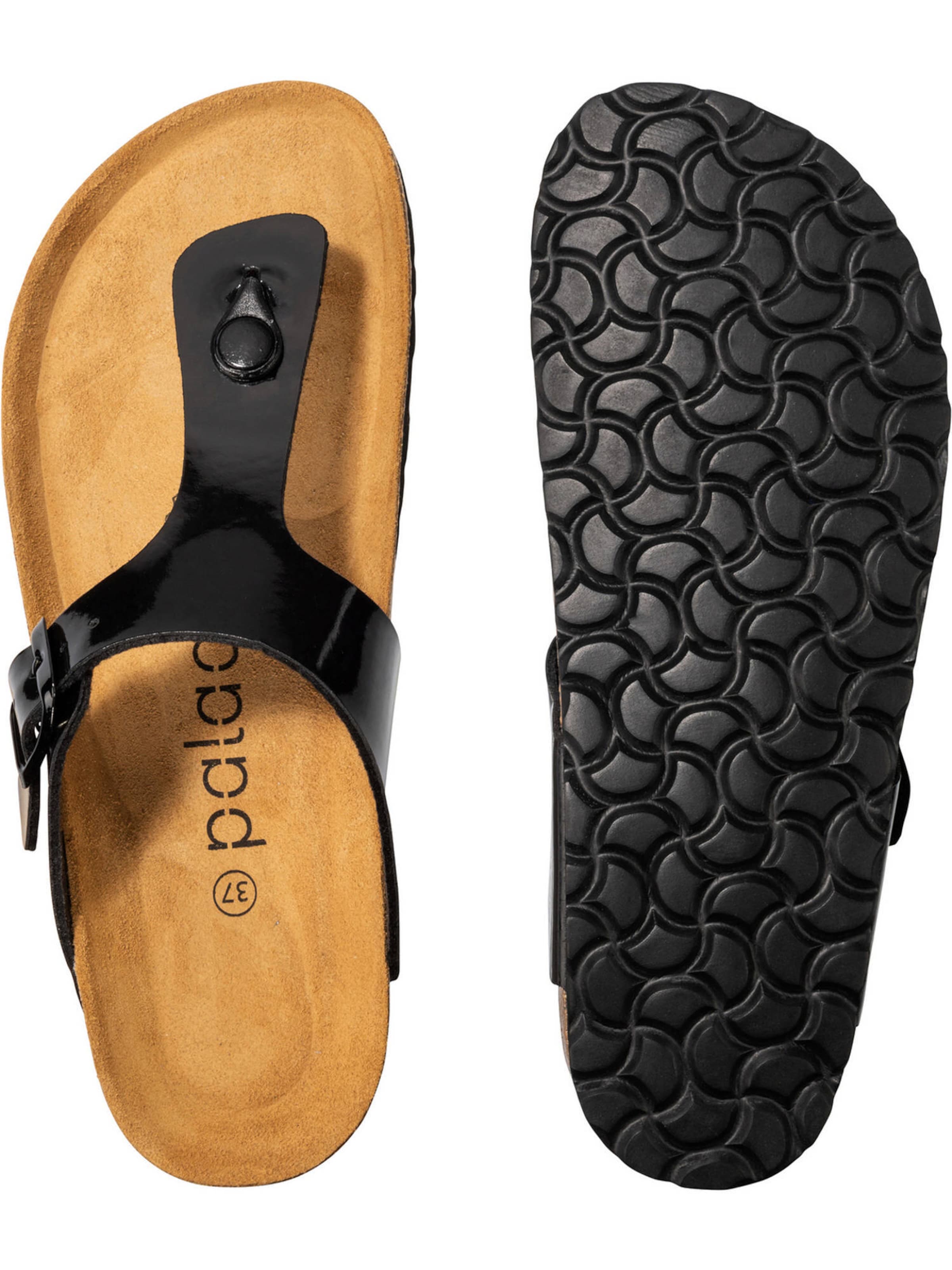 Palado Zehentrenner 'Kos' in Schwarz