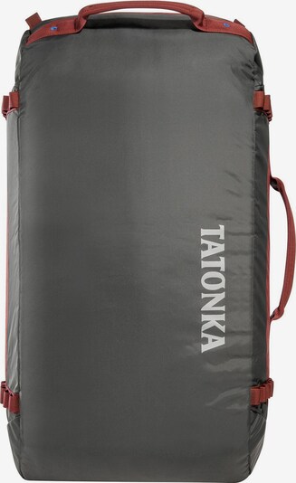 TATONKA Reisetasche 'Duffle Bag' in dunkelgrau / rot / weiß, Produktansicht