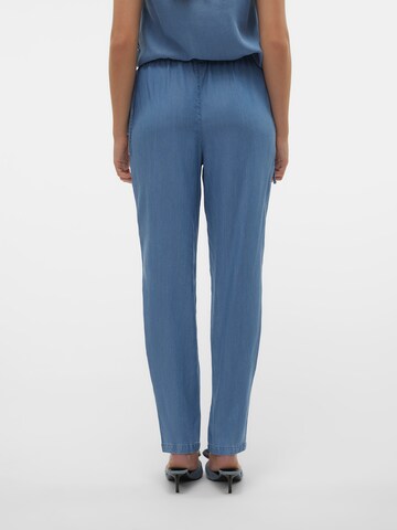 VERO MODA Конический (Tapered) Брюки со складками 'VMHARPER' в Синий