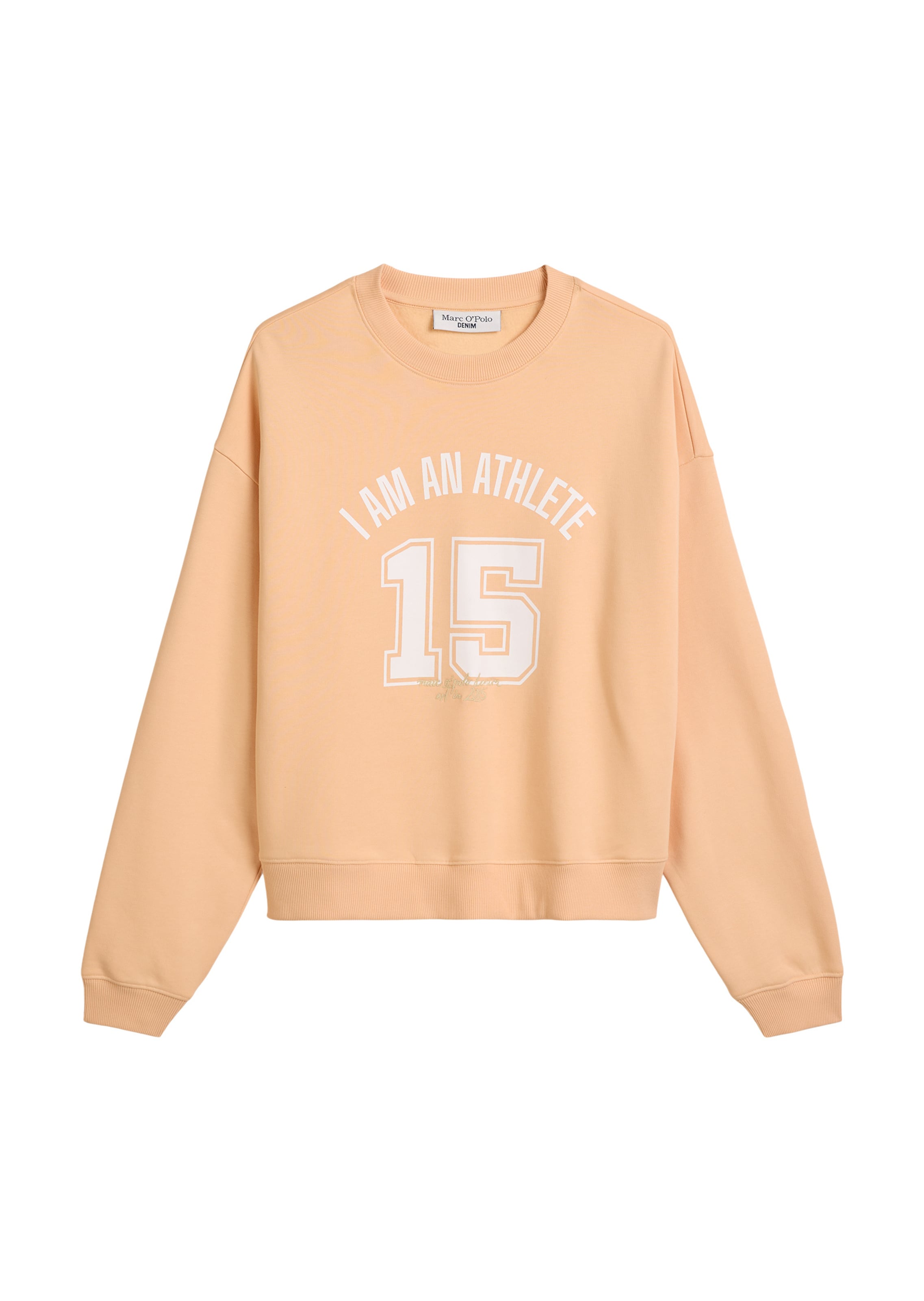 Marc O'Polo DENIM Sweatshirt in Orange: front