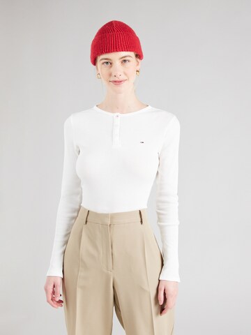 Maglietta di Tommy Jeans in bianco: frontale
