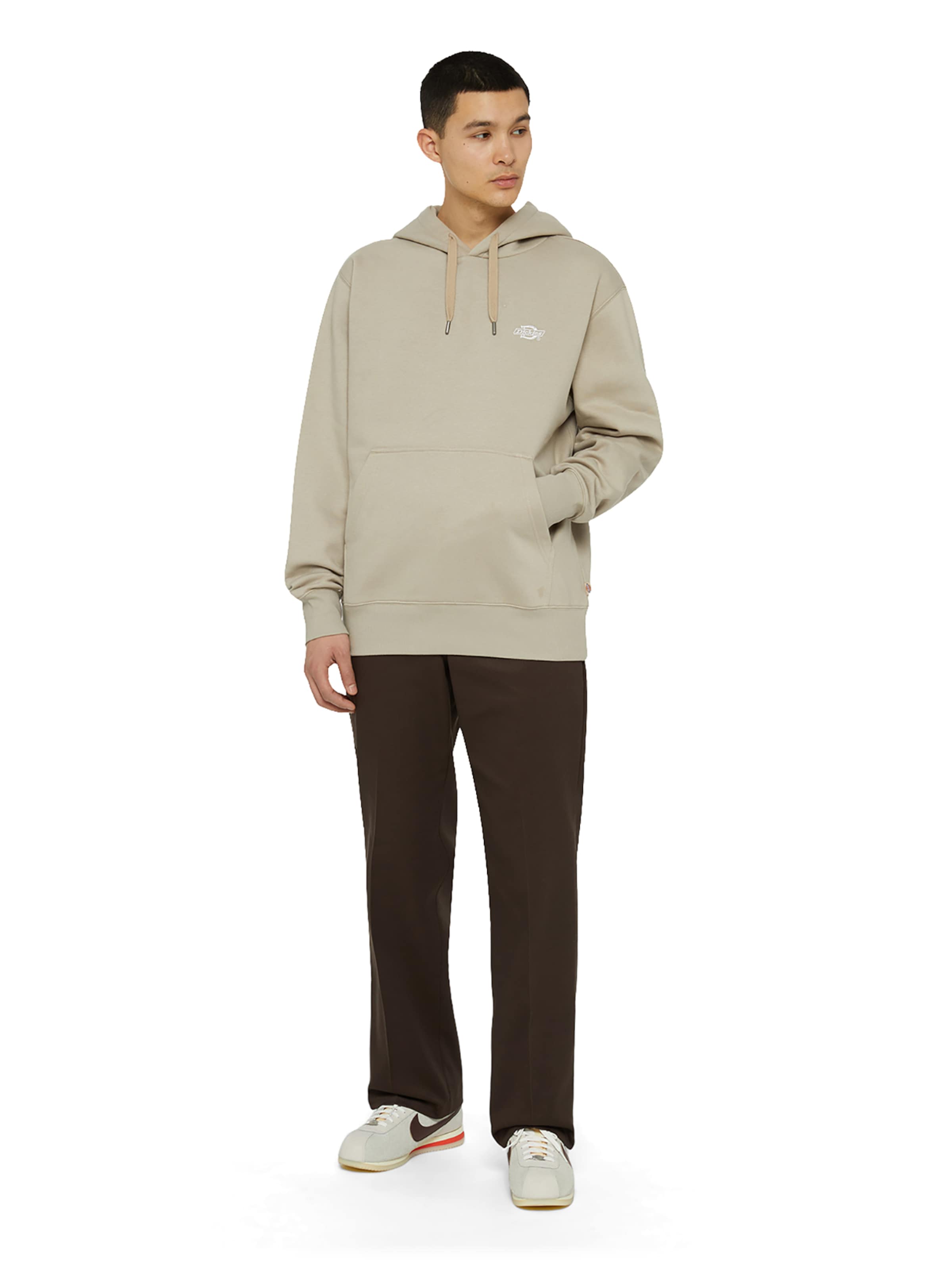DICKIES Sweatshirt 'SUMMERDALE' in Beige