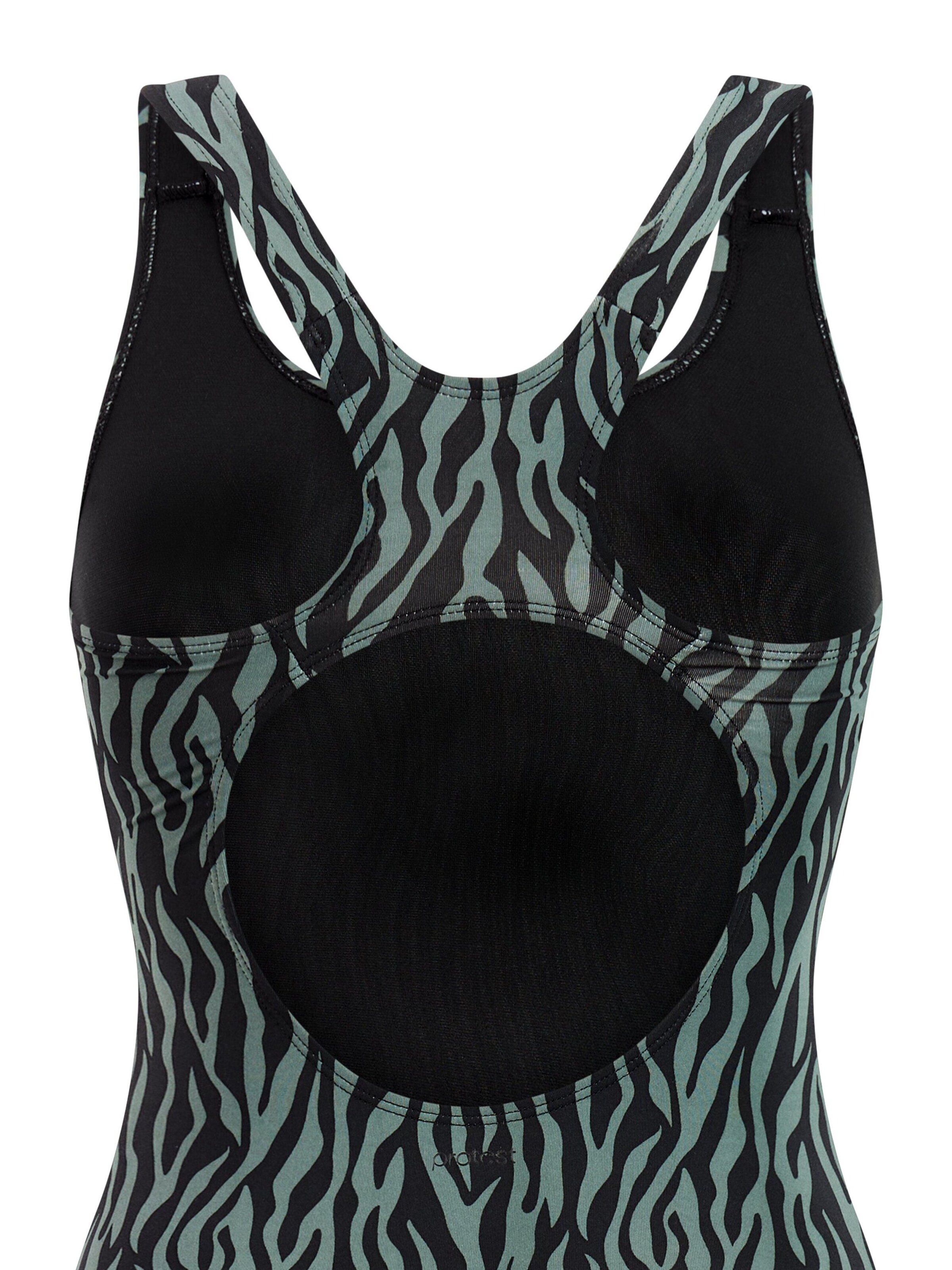 PROTEST Badeanzug 'PRTEmmi 25 JR'‌‌‌‌‌‌‌‌‌‌ in Grün