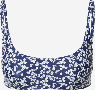Hunkemöller Bikinitop 'Amy Ditsy' in marine / weiß, Produktansicht