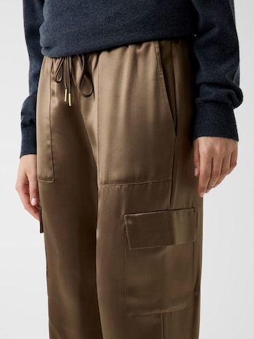 GUESS Tapered Cargo Pants 'New Marzia' in Brown