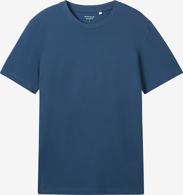 T-Shirt TOM TAILOR en bleu : devant