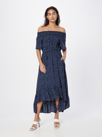 Lollys Laundry Dress 'Flora' in Blue: front
