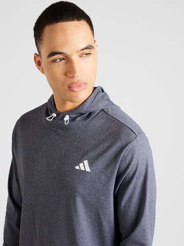 ADIDAS GOLF Athletic Sweatshirt in Blue