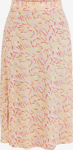 PIECES Skirt 'NYA' in Yellow: front