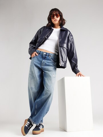 zils Herrlicher Vaļīgs piegriezums Džinsi