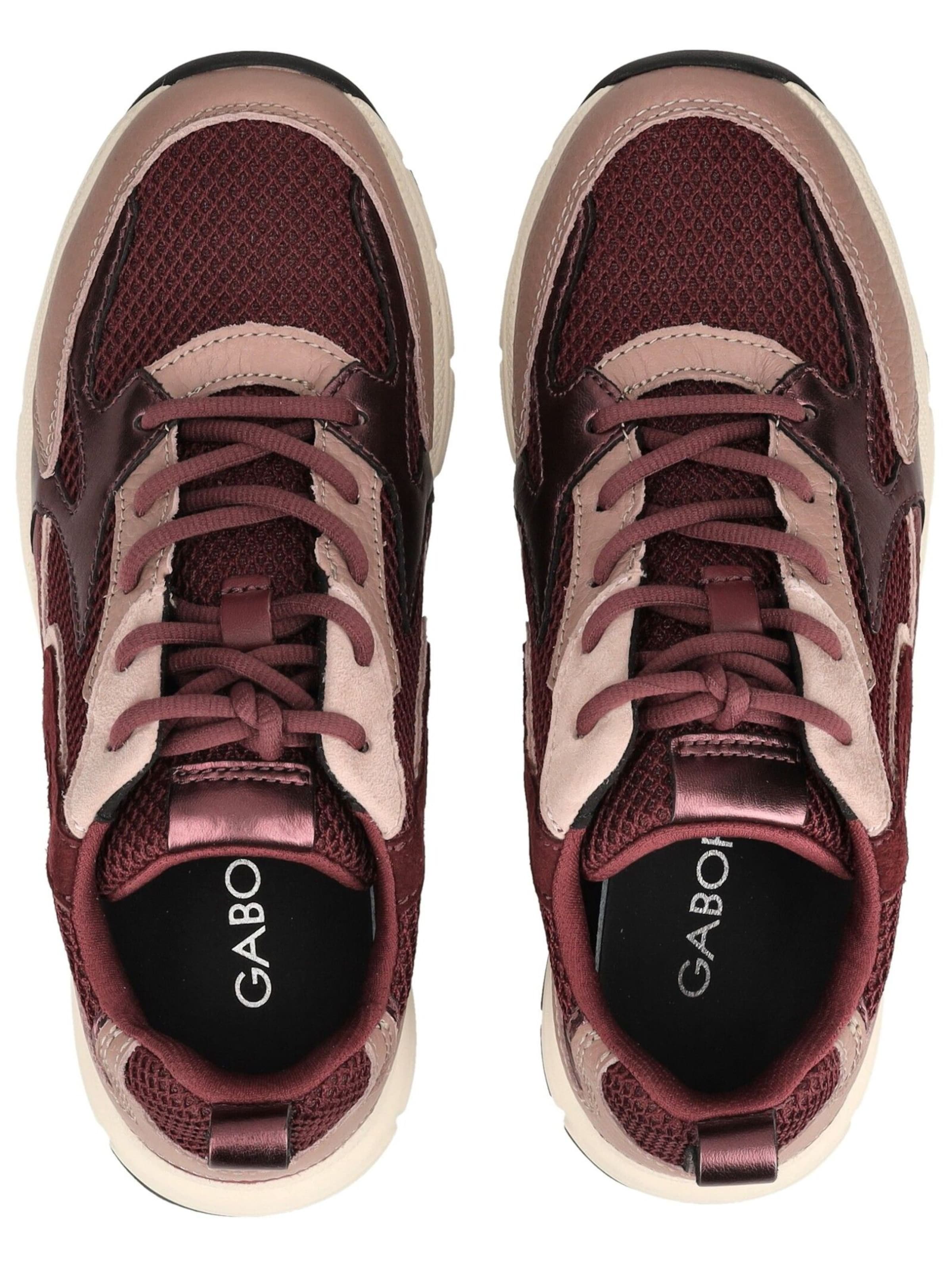 Baskets basses GABOR en rouge