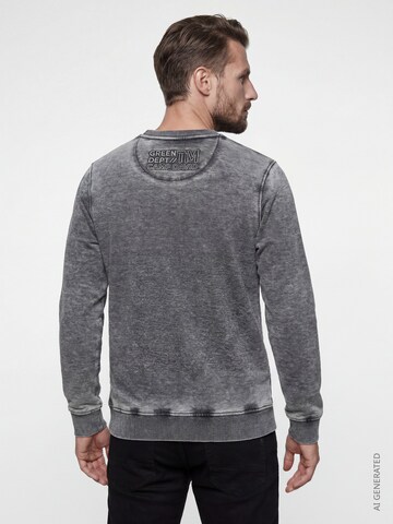 CAMP DAVID Sweatshirt in Black