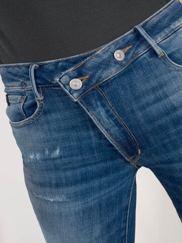 Le Temps Des Cerises Loosefit Jeans in Blauw