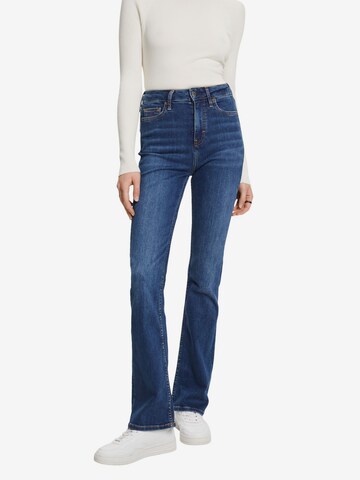 ESPRIT Flared Jeans in Blau