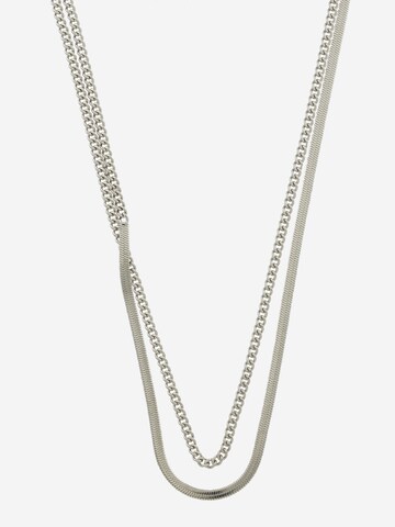 Calvin Klein Ketting 'FLOW' in Zilver