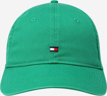 TOMMY HILFIGER - Gorra 'ESSENTIAL' en verde