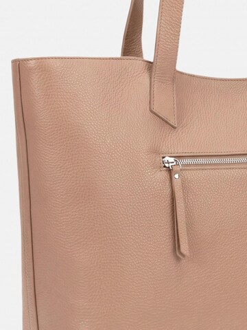 Borsa a spalla 'Borsa a Spalla Donna Pelle Genuina Virginia Rhinè 43x31 cm' di Virginia Rhinè in bianco