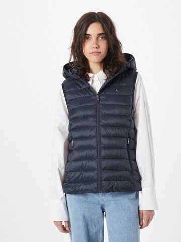 Gilet TOMMY HILFIGER en bleu : devant