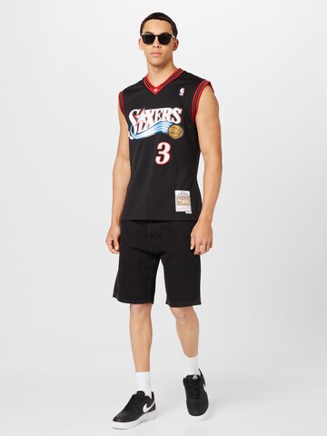 Mitchell & Ness Top 'Philadelphia 76ers Allen Iverson' in Schwarz