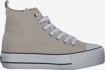 BRITISH KNIGHTS Sneakers hoog 'KAYA' in Beige