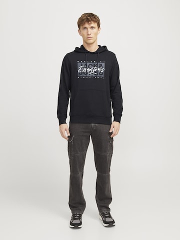JACK & JONES Sweatshirt in Black
