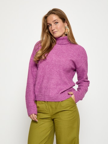 Pull-over 'Gea' DESIRES en rose : devant