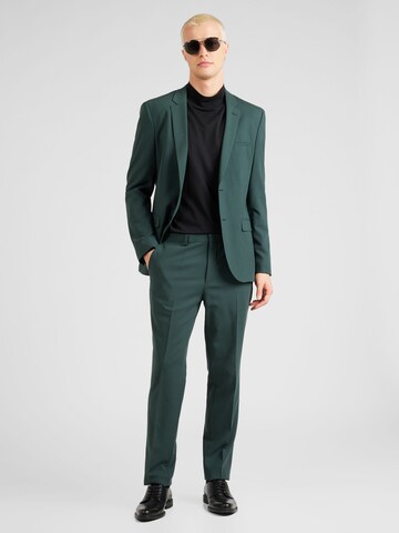 HUGO - Slimfit Traje 'Arti/Hesten' en verde