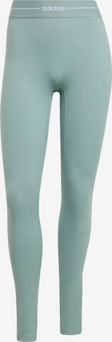 ADIDAS PERFORMANCE - Pantalón deportivo 'Hyperglam' en verde: frente