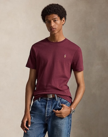 Coupe regular T-Shirt Polo Ralph Lauren en rouge : devant