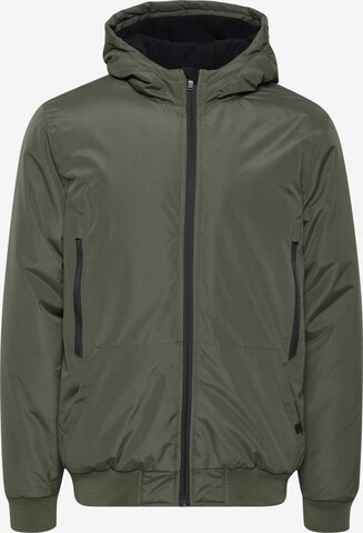 BLEND Winter Jacket 'ELEON' in Green: front