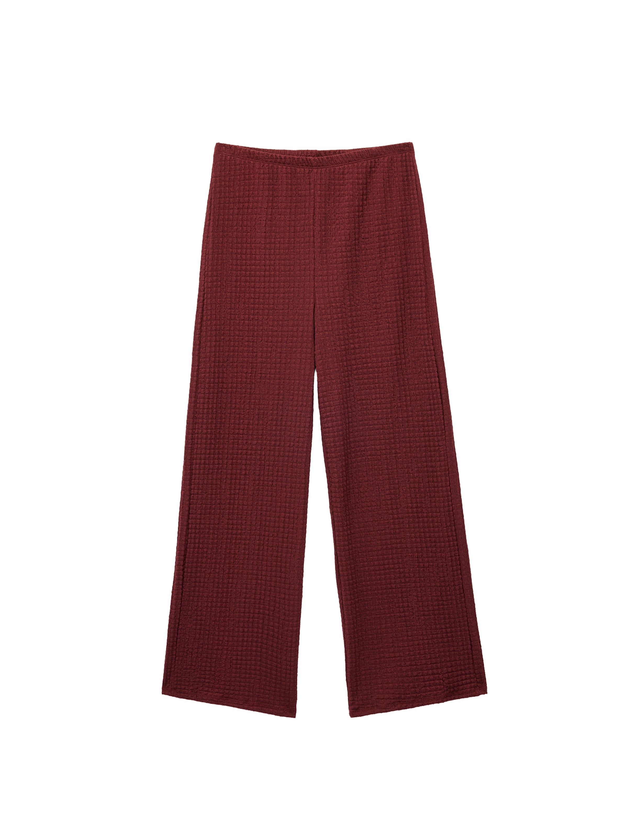 Koton Wide leg Trousers in Red: front