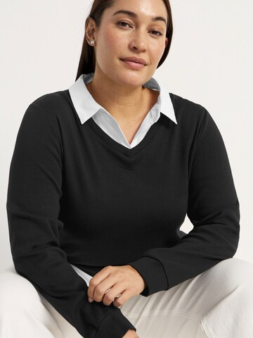T-shirt Cellbes of Sweden en noir : devant